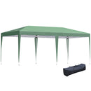 Outsunny 6 x 3M Pop Up Gazebo Patio Party Event Heavy Duty Canopy Green