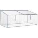 Outsunny Outdoor & Indoor Greenhouse Plants Cold Frame PC Board 99 x 60 x 44cm