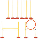 PawHut Outdoor 3 PC Dog Pet Agility Training Garden Starter Obstacle Set for Dog