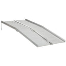 HOMCOM 183 x 72 cm Ramp Aluminum Folding Mobility Scooter Wheelchair Threshold