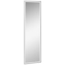 HOMCOM Full Length Mirror Dressing Mirror Wall-Mounted for Bedroom White