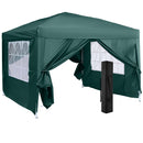 Outsunny  Gazebo 3m x 3m Green
