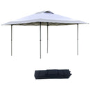 Outsunny 4 x 4m Pop Up Tent Gazebo Outdoor w/ Adjustable Legs and Roller Bag