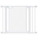 Pressure Fit Safety Gate for Doors, Dog Gate w/ Auto Close, 75-103 cm - White