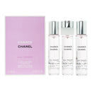 Chanel Chance Eau Tendre 3 X 20Ml Refills Eau de Toilette 20ml