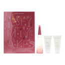 Issey Miyake L'eau D'issey Rose & Rose 3 Piece Eau De Parfum 50ml Shower Cream 50ml Body Lotion 50ml