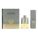 Azzaro Wanted 2 Piece Gift Set: Eau De Toilette 100ml - Deodorant Spray 150ml
