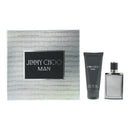 Jimmy Choo Man 2 Piece Gift Set: Eau De Toilette 50ml - Shower Gel 100ml