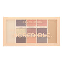 Revolution Pretty Incredible. Make-Up Palette 2 x 2g - 9 x 1g