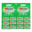 Gillette 7 O'clock Permasharp Stainless 12 Piece Gift Set: 12 x 5 Blades
