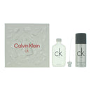 Calvin Klein Ck One 2 Piece Gift Set: Eau de Toilette 100ml - Deodorant Spray 15