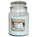Homestead Candle 18oz Glass Jar Bubble Lid - Fresh Linen