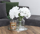 Liberty  Candle 18oz Glass Jar Bubble Lid - Cinnamon Twist