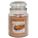 Liberty  Candle 18oz Glass Jar Bubble Lid - Cinnamon Twist