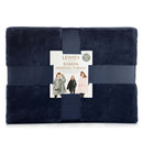 Lewis's Sherpa Fleece Lined Hooded Throw Unisex - One Size