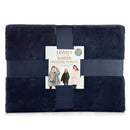 Lewis's Sherpa Fleece Lined Hooded Throw Unisex - One Size