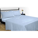 Lewis's Soft & Cosy  Brushed Cotton Sheet Range - Blue