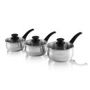 Tower Stainless Steel 3 Piece Pan Set