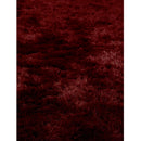 Lewis's Frida Shaggy Rug - Burgundy