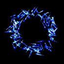 Christmas Sparkle Icicle Sculpture Lights x 100 Bright Blue LEDs - Mains Powered
