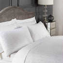Seersucker Duvet Set - White
