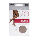 3 Pack 20 Denier Tights - Natural Tan