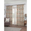 Helena Jacquard Lined Tape Curtains - Duckegg