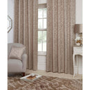 Madrid Lined Pencil Pleat Curtains - Stone