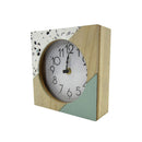 Pastel Standing Clock 15cm