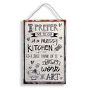 Messy Kitchen Sign