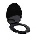 Plastic Black Toilet Seat