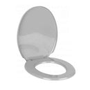 Plastic Grey Toilet Seat