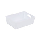 White Studio Storage Basket