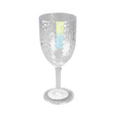 Clear Plastic Wine Goblet