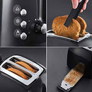 Textures 2-Slice Toaster Black
