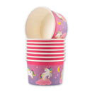 8 PK Unicorn Disposable Treat Tubs