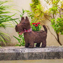 Scottie Rattan Planter