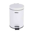 3 Litre White Soft Close Bin