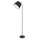 Metal Flexi Head Floor Lamp - Black