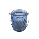 Blue Candle Jar