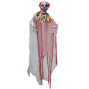 Halloween Hanging Light Up Clown 46cm