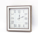 Large Beaded Mirror Clock