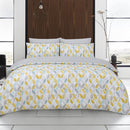 Castile/Amelie Twin Pack Ochre Duvet Set
