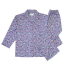 Lilac Floral Flannel Pyjama Set