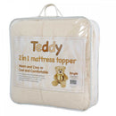 Teddy 2 in 1 Fleece Mattress Topper - Single/Double/King