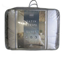 Lewis's Satin Stripe 13.5 Tog Cosy Duvet - Single/Double/King
