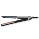Carmen Noir Black & Rose Gold Cool Touch 220C Ceramic Plate Hair Straightener