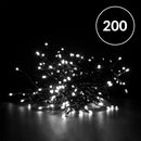 Christmas Sparkle Indoor and Outdoor Chaser Lights x 200 White LEDs - Mains Operated