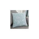 Sagano Duck Egg Jacquard Cushion