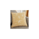 Sagano Ochre Jacquard Cushion
